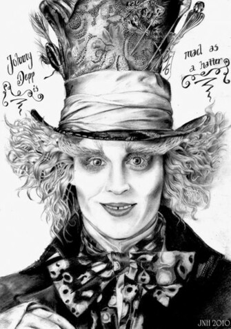 Johnny Depp Mad Hatter By Mizz