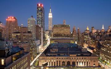 State Building New York City Skyline Wallpaper Photo
