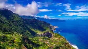 Wallpaper Madeira Portugal Island Sea