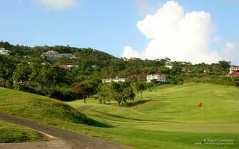 Pixel Widescreen Wallpaper Of A Golf Course In St