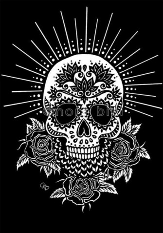 Mexican Sugar Skull Wallpaper Graffiti T
