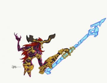Waterblight Ganon Color Version By Mike The Spike Deviantart