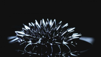 Ferrofluid Black Liquid Surface Abstract Background Stock Video