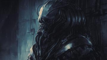 Alien HD Wallpaper Dreary Desktop