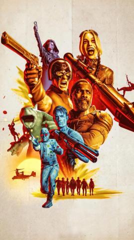 The Suicide Squad Movie Wallpaper On