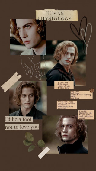 Jasper Hale Aesthetic Background Libros De La Saga Crep Sculo