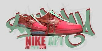 Nike Air Force One Shoe Psp Background