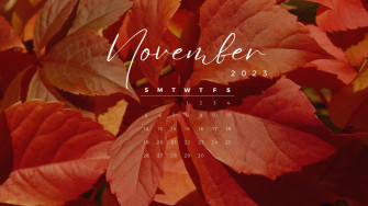 Customizable Autumn Desktop Wallpaper Templates