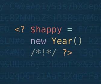 Developer Wallpaper Happy New Year Developers