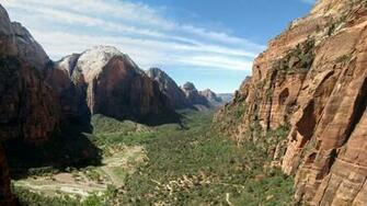 Zion National Park Wallpaper Nature