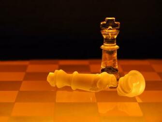 Glass Chess Piece Wallpaper Stock Photos