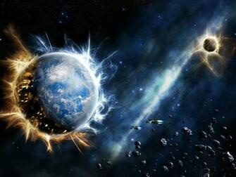 Amazing Digital Art Space Wallpaper Part