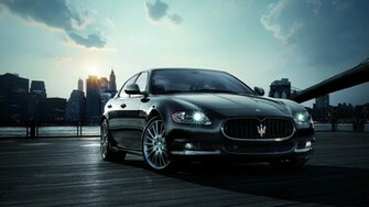 Car Wallpaper Maserati Quattroporte Humor