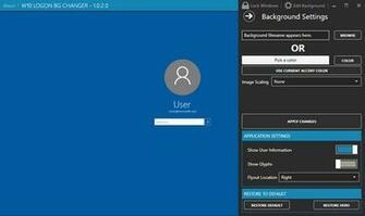 Windows Login Background Changer