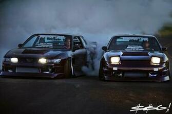 Cars Drifting Nissan 180sx Silvia S13 Jdm