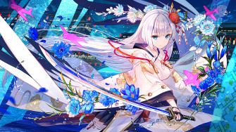 Azur Lane Shoukaku Anime Girl Katana 4k Wallpaper