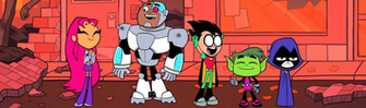 The Teen Titans Fight Crime And Eat Pizza On Roblox