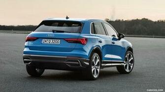 Audi Q3 Color Turbo Blue Rear Three Quarter HD