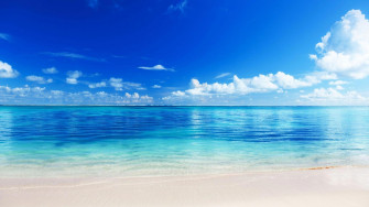 Blue Sea HD Wallpaper