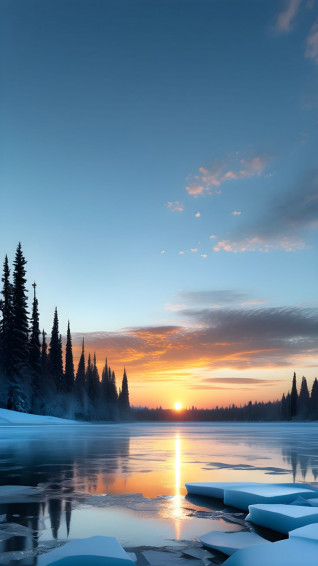 Winter Season Phone Wallpaper