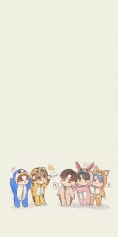 Wallpaper Txt Chibi Cute Cartoon