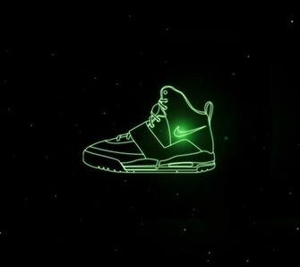 Nike Logo Green Wallpaper Other Brand Black