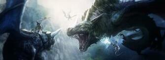 Paintings Fantasy Tags Battle Carmen Chow Dragon Related Posts