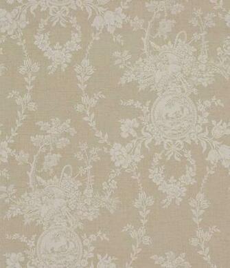 Toile Linen Waverly Fabrics Wallpaper