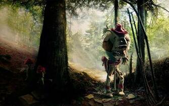 Desktop Background Graphics Scary Forest Wallpaper