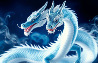 Blue Eyes White Dragon Wallpaper
