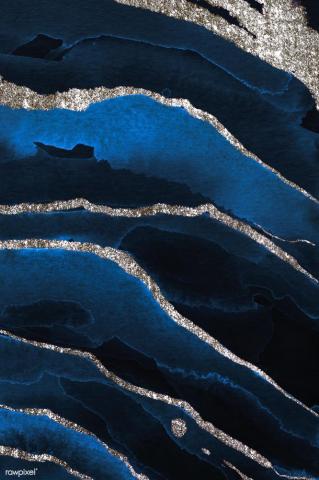 Shimmering Dark Blue Watercolor Background Premium Image By