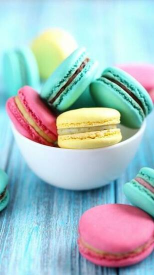 Yummy Macaroon Wallpaper Deserts Macaron