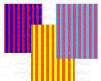 Multi Color Stripe Background Printable
