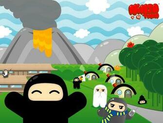 Ninja Town Wallpaper Kawaii