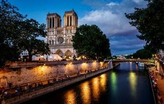 Wallpaper Paris France Notre Dame De