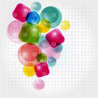 Abstract Background With Simple Geometric Shapes Background