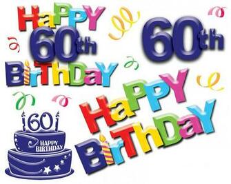Happy 60th BirtHDay Image Pic HD Wallpaper