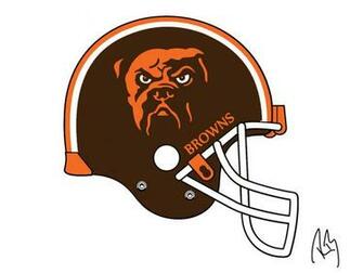 Cleveland Browns Helmet By Rbowser