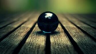 Black Ball Abstract HD Wallpaper Full