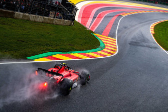 Ferrari Wallpaper In The Wet R Formula1