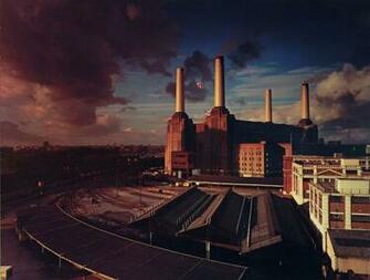 Pink Floyd Animals Cover Desktop Wallpaper