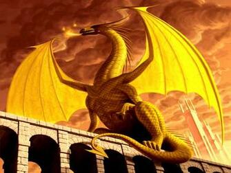 Gold Dragon Wide Wallpaper Hivewallpaper