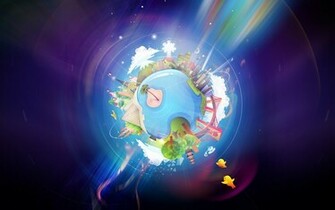 Planet Earth Cgi Wallpaper HD