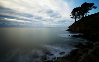 Misty Ocean Wallpaper