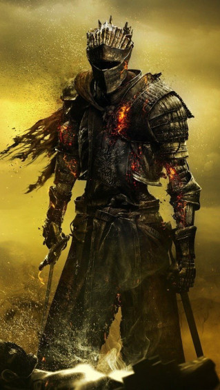 Soul Of Cinder By Dark Souls Full HD Wallpaper