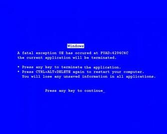 Windows Error Wallpaper