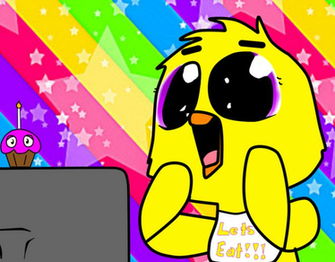 Fnaf Kawaii Chica By Wolfylove12