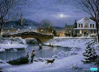 Winter Snow Christmas Wallpaper Collection Jpg