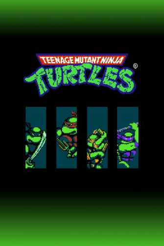 An iPhone Wallpaper For The Bit Nes Video Game Teenage Mutant Ninja