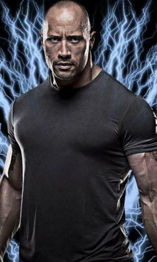 Free download View bigger The Rock WWE HD Live Wallpaper for Android
